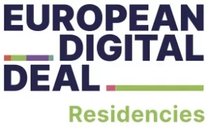 European Digital Deal Residencies logo