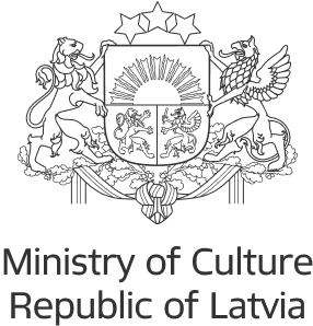 Ministerio de Cultura de Letonia logo